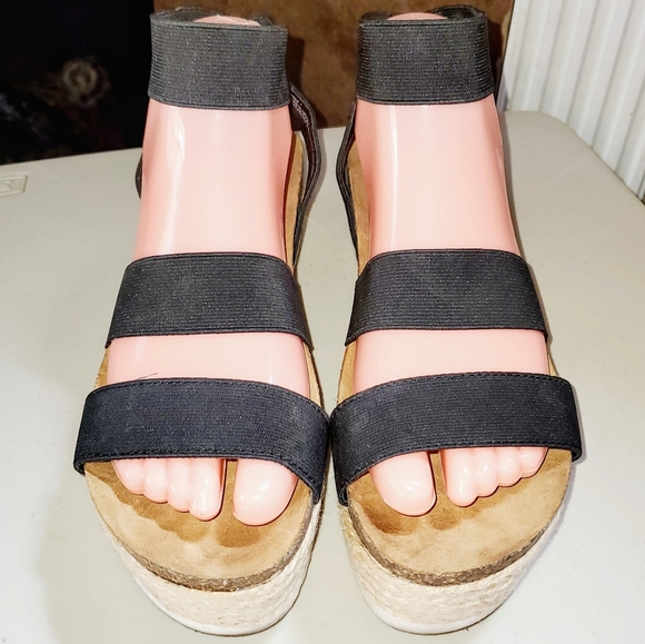 REPORT Tuti Elastic Strap Platform Summer Sandals - Picture 4 of 10